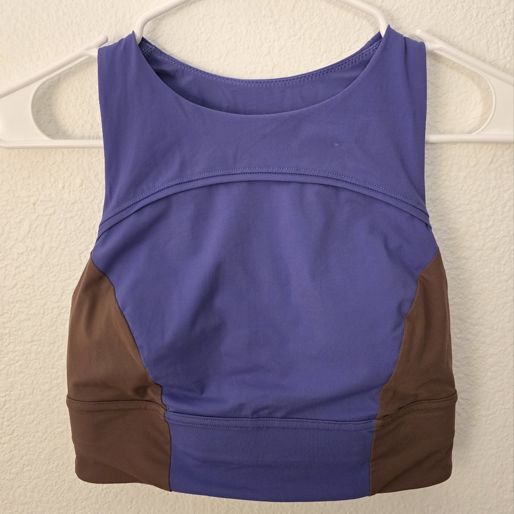 Lululemon Hike to Swim Bra - Size 4 - Charged Indigo